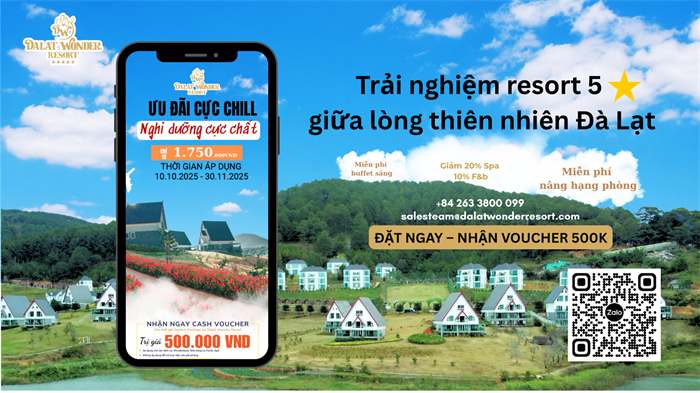 🌿 ƯU ĐÃI CỰC CHILL – NGHỈ DƯỠNG CỰC CHẤT 🌿